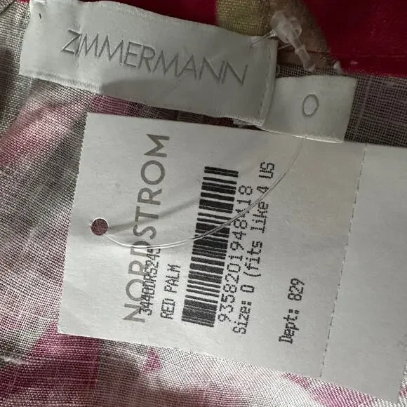 Zimmerman Lexi Floral Long Wrap Dress Size 0 (4 US) NWT - Picture 11 of 12